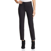 Tory Burch Women's Vanner Ponte Seamed Slim Leg Ankle Pants 12  Black
